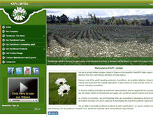 Tablet Screenshot of kenyan-pyrethrum.com
